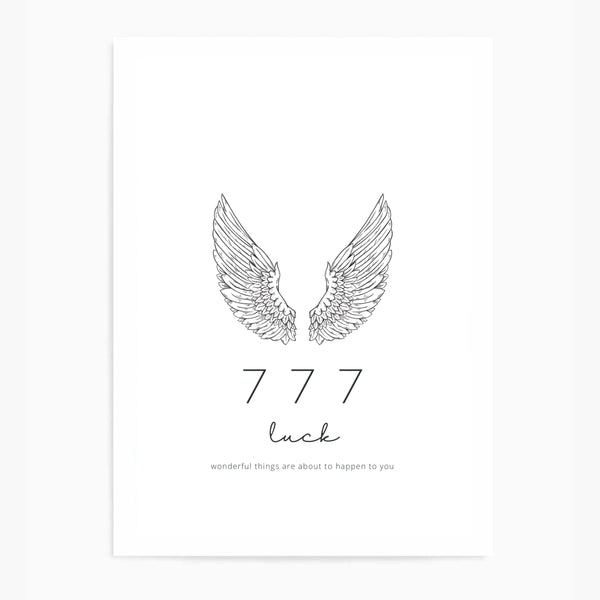 Angel Number 777 Luck