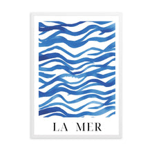 Load image into Gallery viewer, Watercolour Waves La Mer | Wall Art
