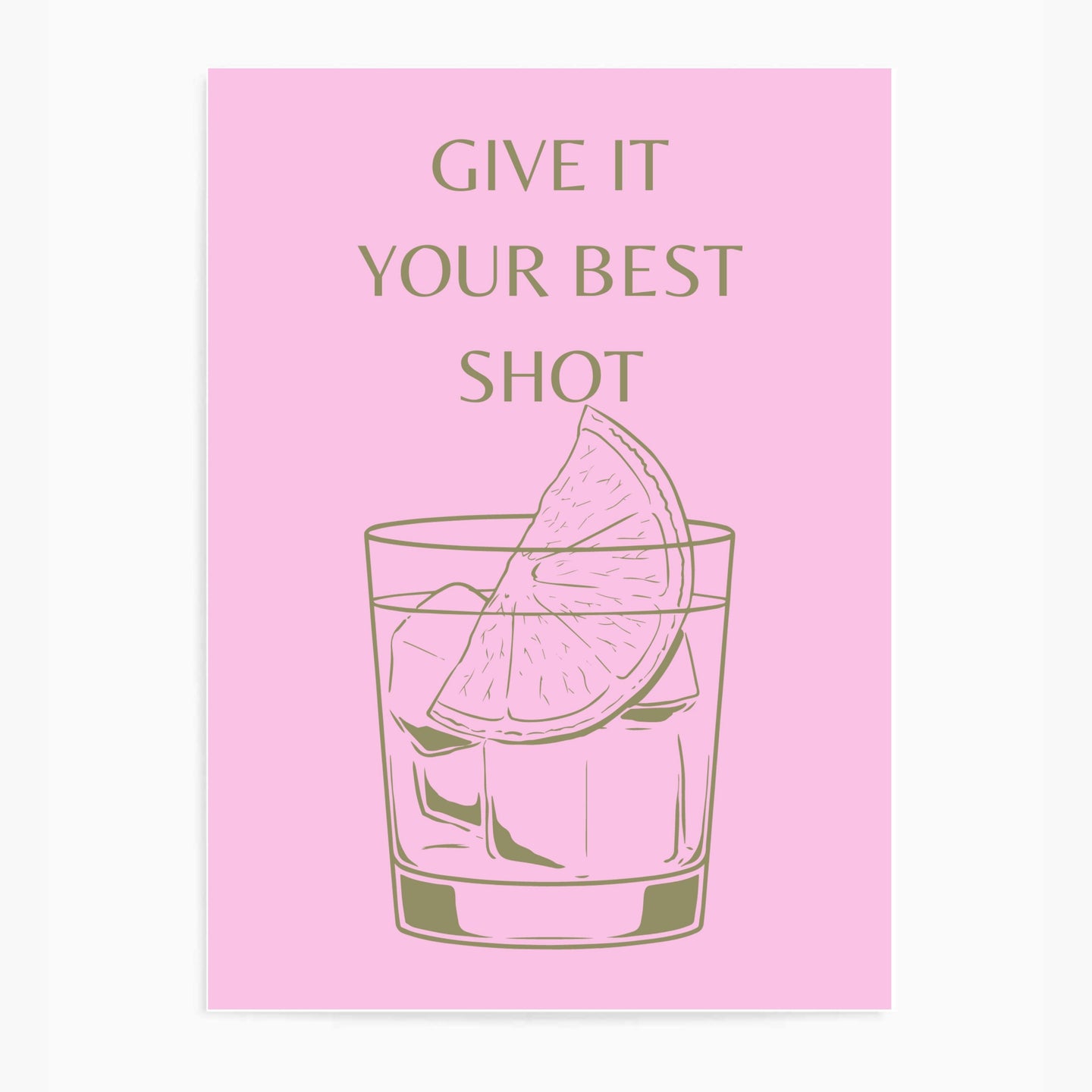 Give Me Your Best Shot | Wall Art