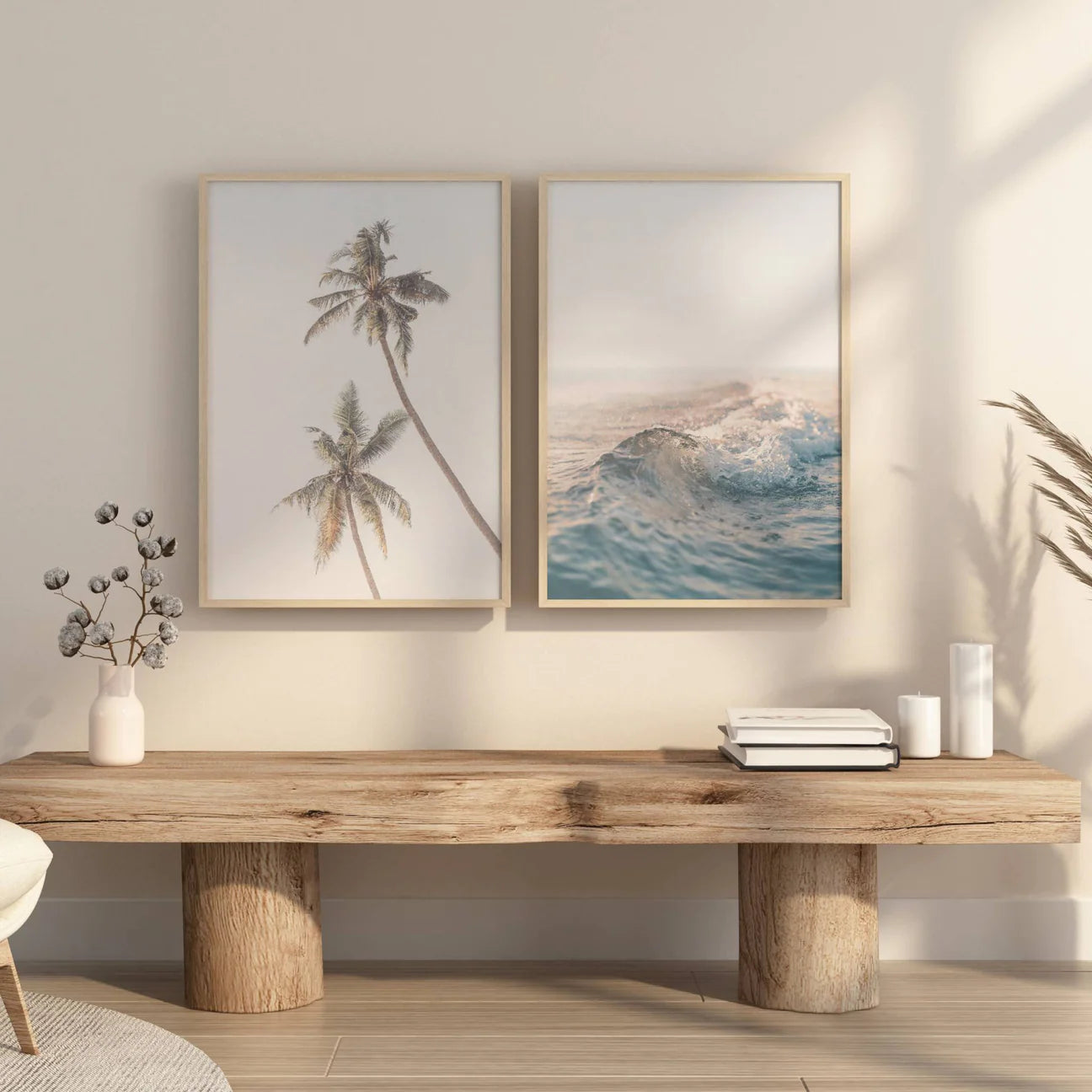 Coastal Waves II Set of 2 | Gallery Wall Art