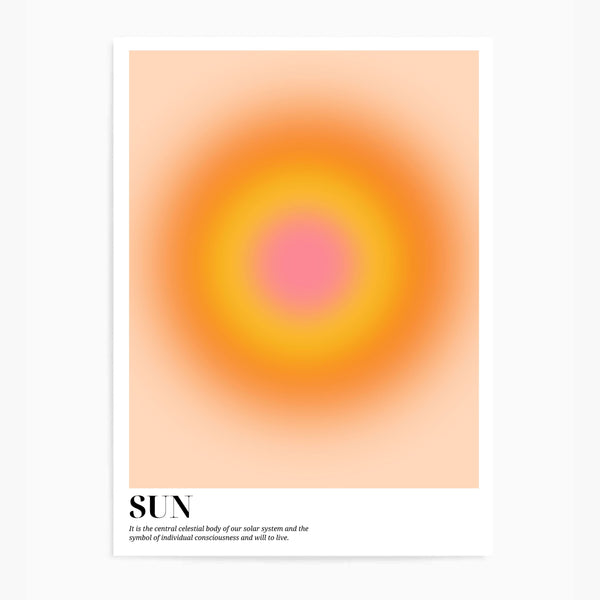 Sun Aura | Wall Art