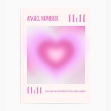 Load image into Gallery viewer, Angel Number 11:11 Heart Aura
