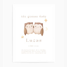 Load image into Gallery viewer, Personalised The Gemini Baby
