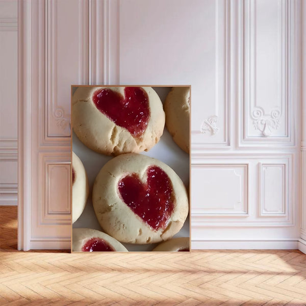 Jam Cookies | Wall Art Print