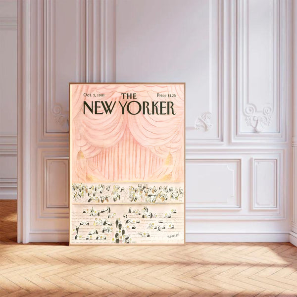 The New Yorker Coquette Decor | Wall Art Print
