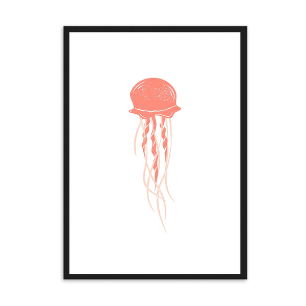 Jellyfish Orange I | Wall Art