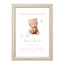 Load image into Gallery viewer, Personalised The Aquarius Baby
