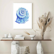 Load image into Gallery viewer, Seashell Blue II | Wall Art
