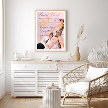 Load image into Gallery viewer, Guest Check Love Couple Pink II | Wall Art

