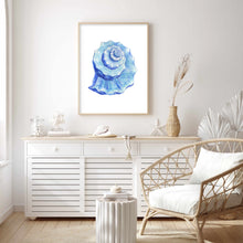 Load image into Gallery viewer, Seashell Blue II | Wall Art
