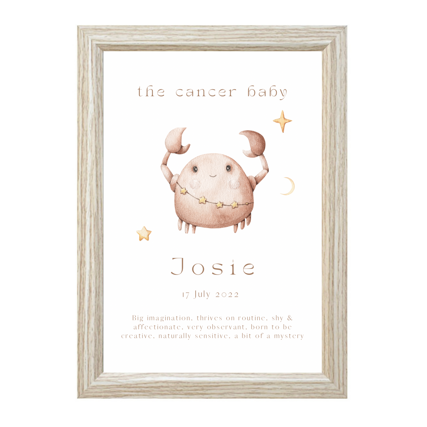 Personalised The Cancer Baby