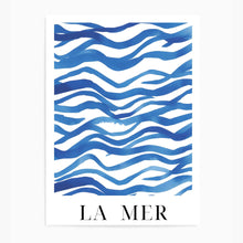 Load image into Gallery viewer, Watercolour Waves La Mer | Wall Art
