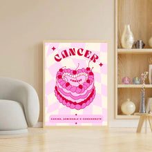 Load image into Gallery viewer, Cancer Birthday Cake | Art Print
