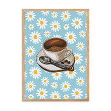 Load image into Gallery viewer, Coffee &amp; Daisies | Wall Art
