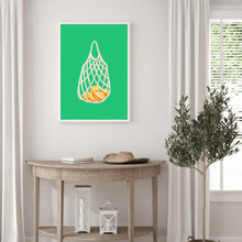 Load image into Gallery viewer, Shopping Bag Green | Wall Art
