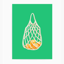 Load image into Gallery viewer, Shopping Bag Green | Wall Art
