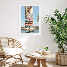 Load image into Gallery viewer, Beach Signs | Art Print
