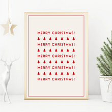 Load image into Gallery viewer, Merry Christmas IV | Art Print
