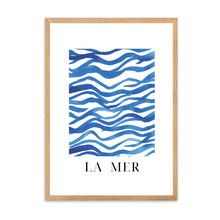 Load image into Gallery viewer, Watercolour Waves La Mer | Wall Art
