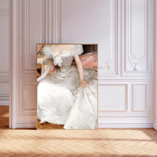 Load image into Gallery viewer, Victorian Vintage White Dress I | Wall Art Print
