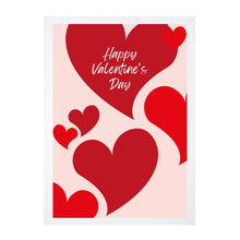 Load image into Gallery viewer, Happy Valentine’s Day Red Hearts
