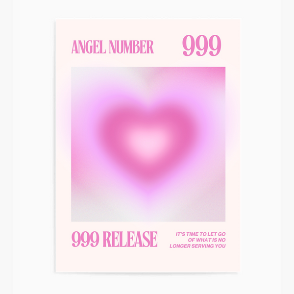 Angel Number 999 Release Heart Aura