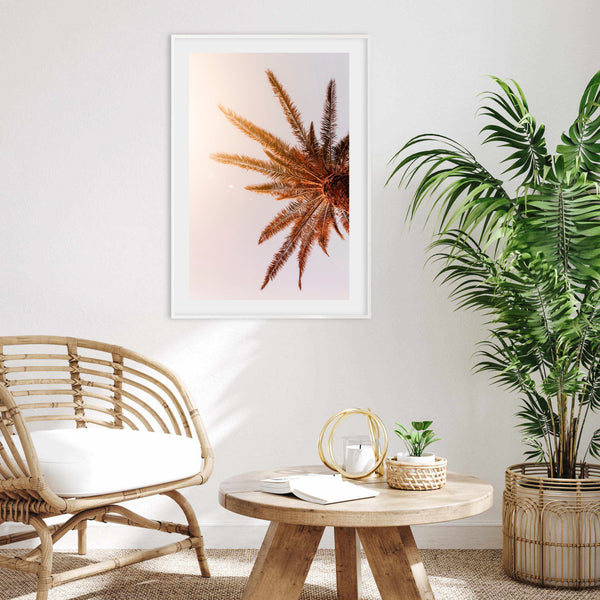 Palm Tree Sunset | Art Print