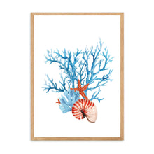 Load image into Gallery viewer, Coral Blue &amp; Orange Tones | Wall Art
