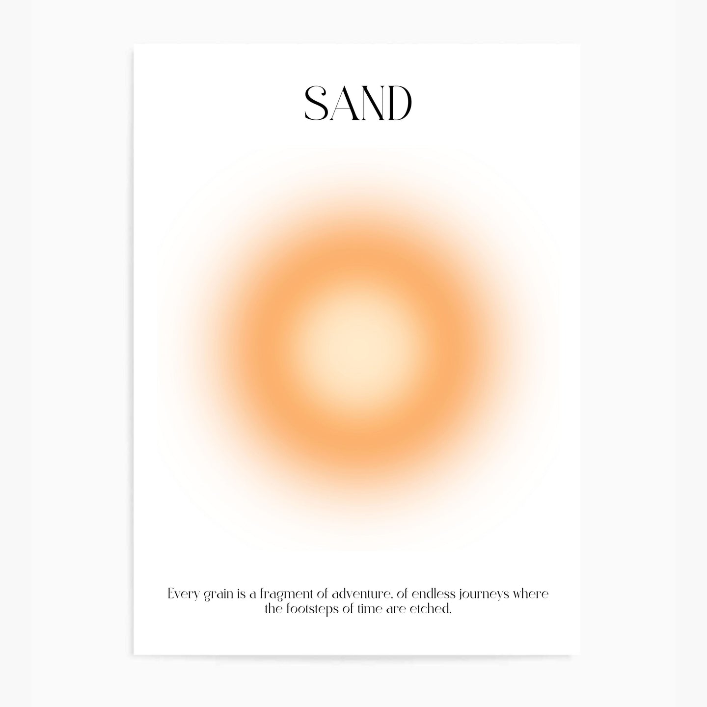 Sand Aura | Wall Art