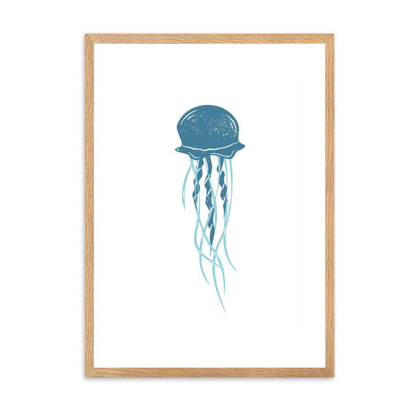 Jellyfish Blue I | Wall Art