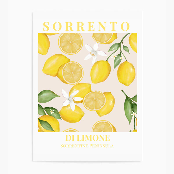 Sorrento Lemons II | Wall Art