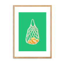 Load image into Gallery viewer, Shopping Bag Green | Wall Art
