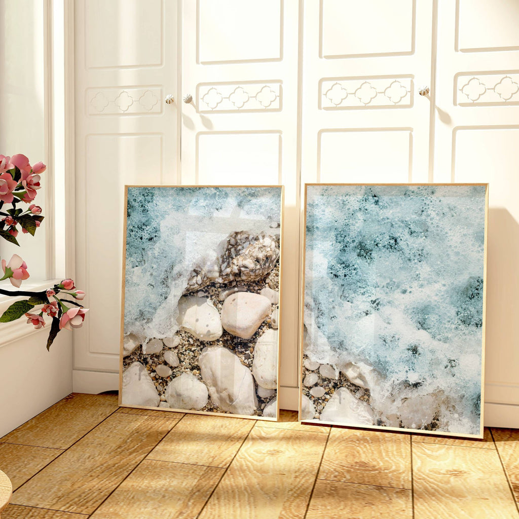Beach Waves Set of 2 | Gallery Wall Art