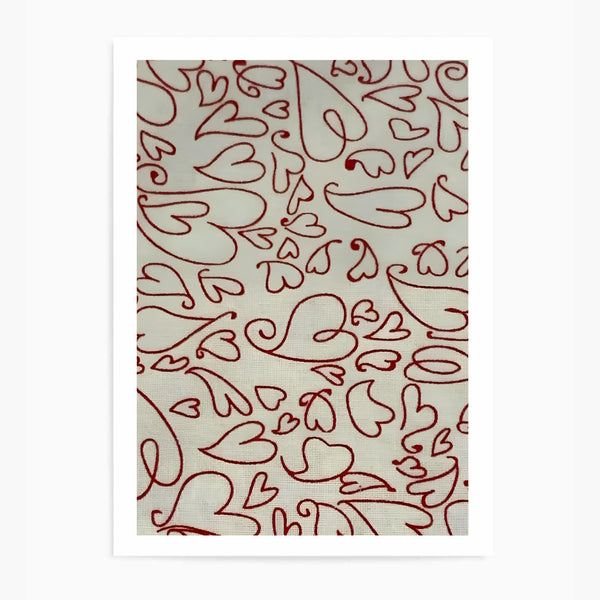 Heart Line Art | Wall Art Print