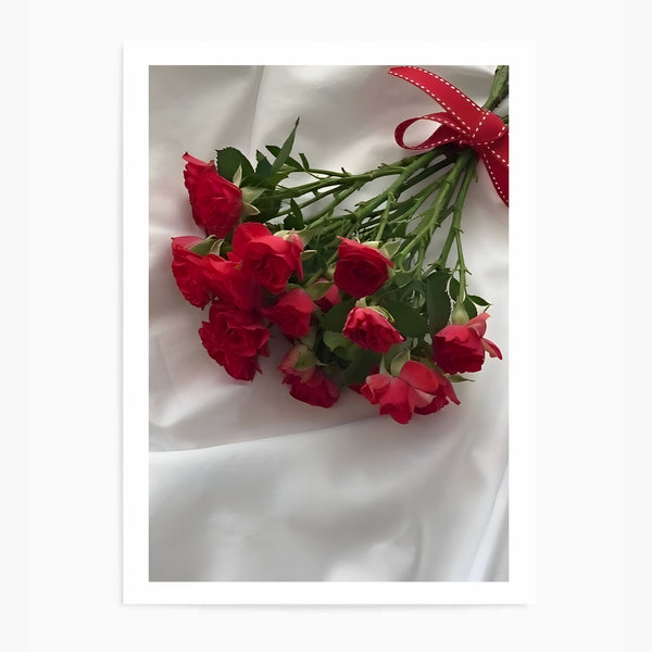 Red Roses Bunch | Wall Art Print