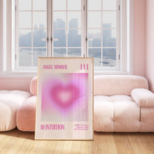 Load image into Gallery viewer, Angel Number 111 Intuition Heart Aura
