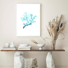 Load image into Gallery viewer, Coral Blue | Wall Art
