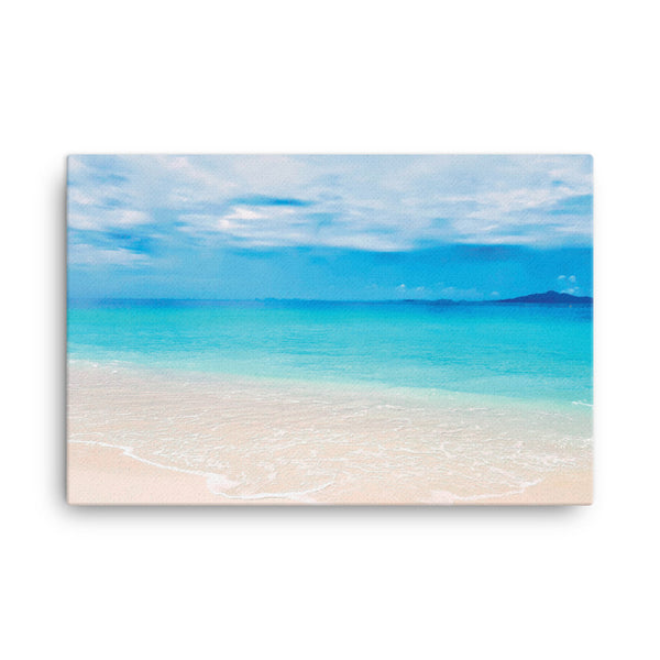 Blue Beach | Canvas Print