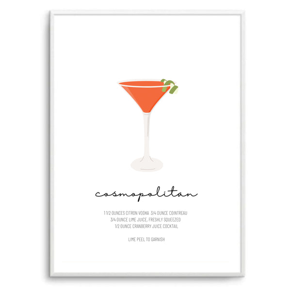 Cosmopolitan Cocktail | Art Print