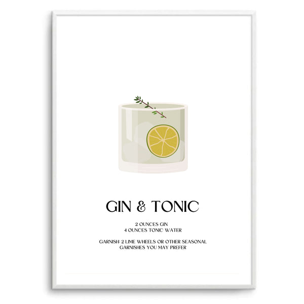 Gin & Tonic | Art Print