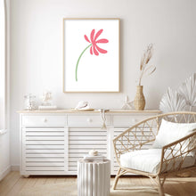 Load image into Gallery viewer, Boho Flower Stem II | Art Print
