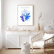 Load image into Gallery viewer, Matisse Bright Blue III | Art Print
