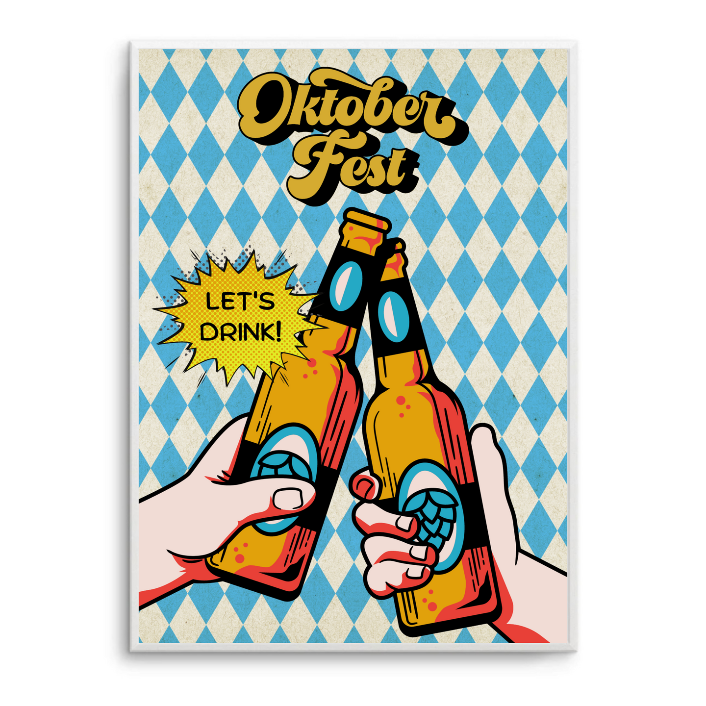 Oktoberfest Let’s Drink | Art Print