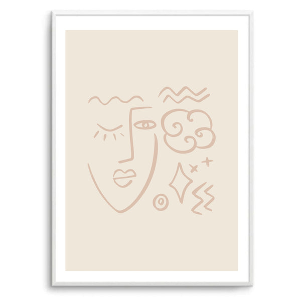 Picasso Matisse Nude II | Art Print