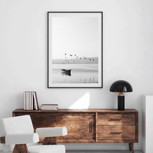 Load image into Gallery viewer, Black &amp; White Dingy | Art Print
