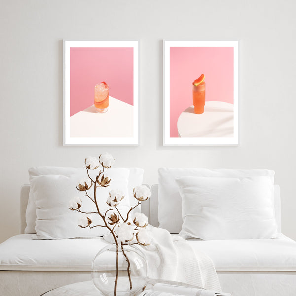 Summer Cocktail I Set of 2 | Gallery Wall