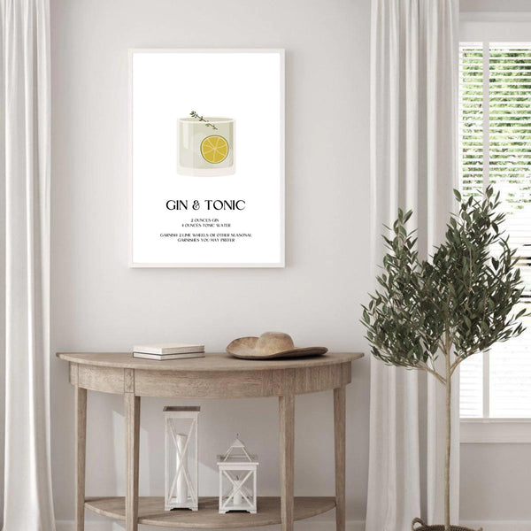 Gin & Tonic | Art Print
