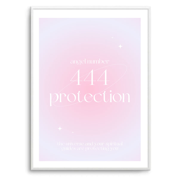 Angel Number 444 Protection Aura Gradient