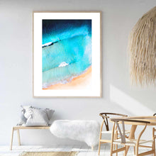 Load image into Gallery viewer, Aerial Beach V | Framed Print
