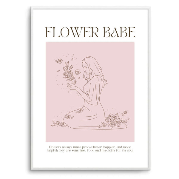 Flower Babe | Art Print